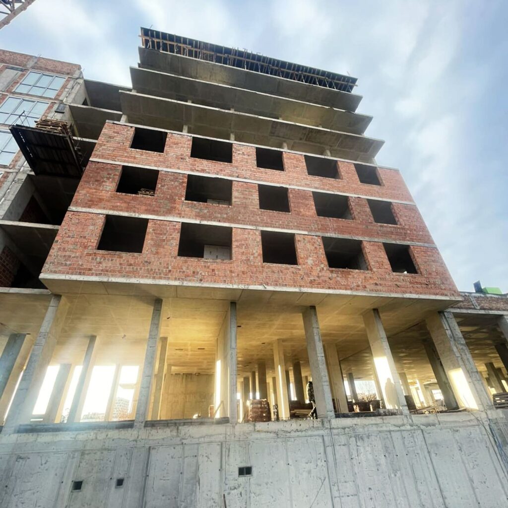 ЖК city house хід будівництва Січень 