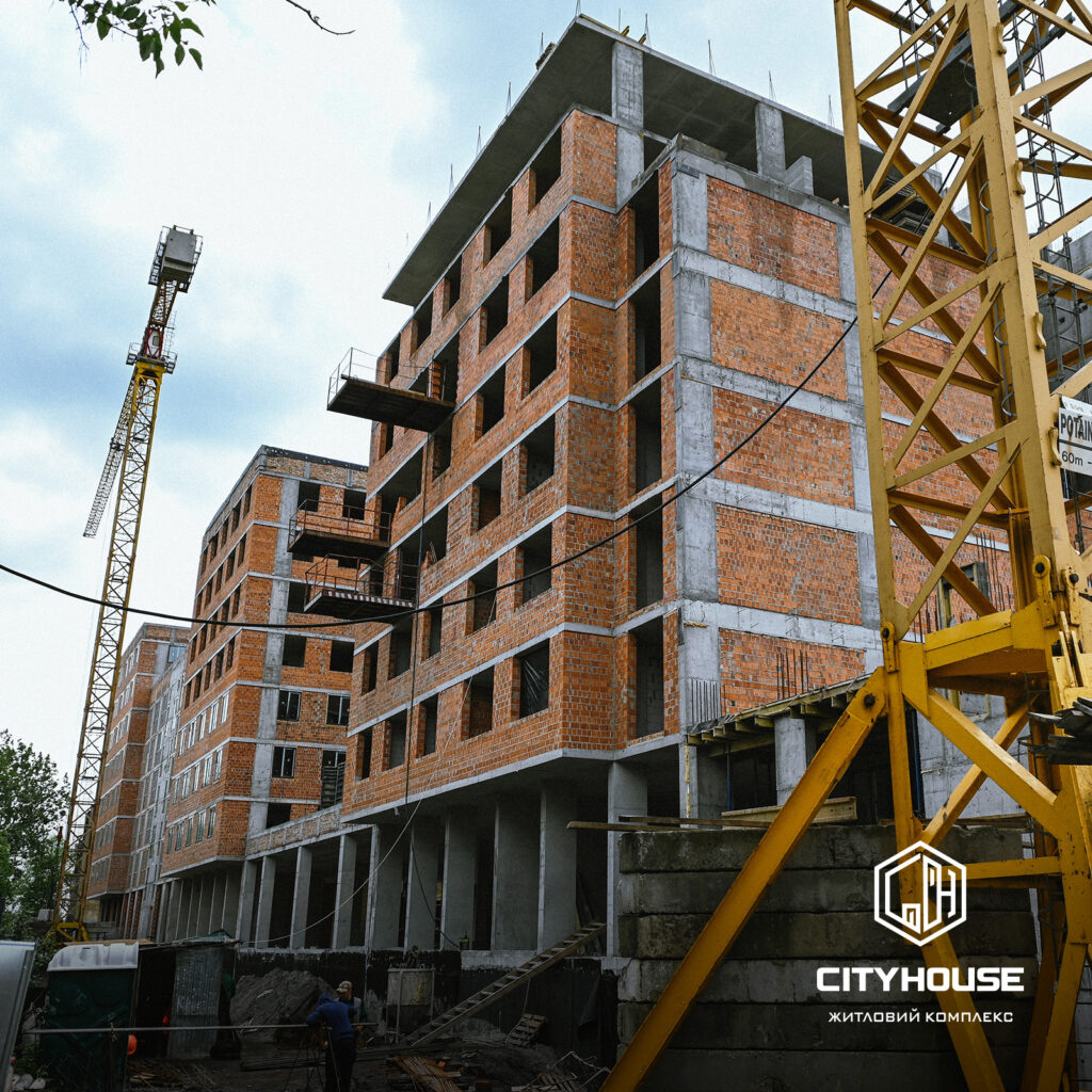 House city хід будівництва Травень 