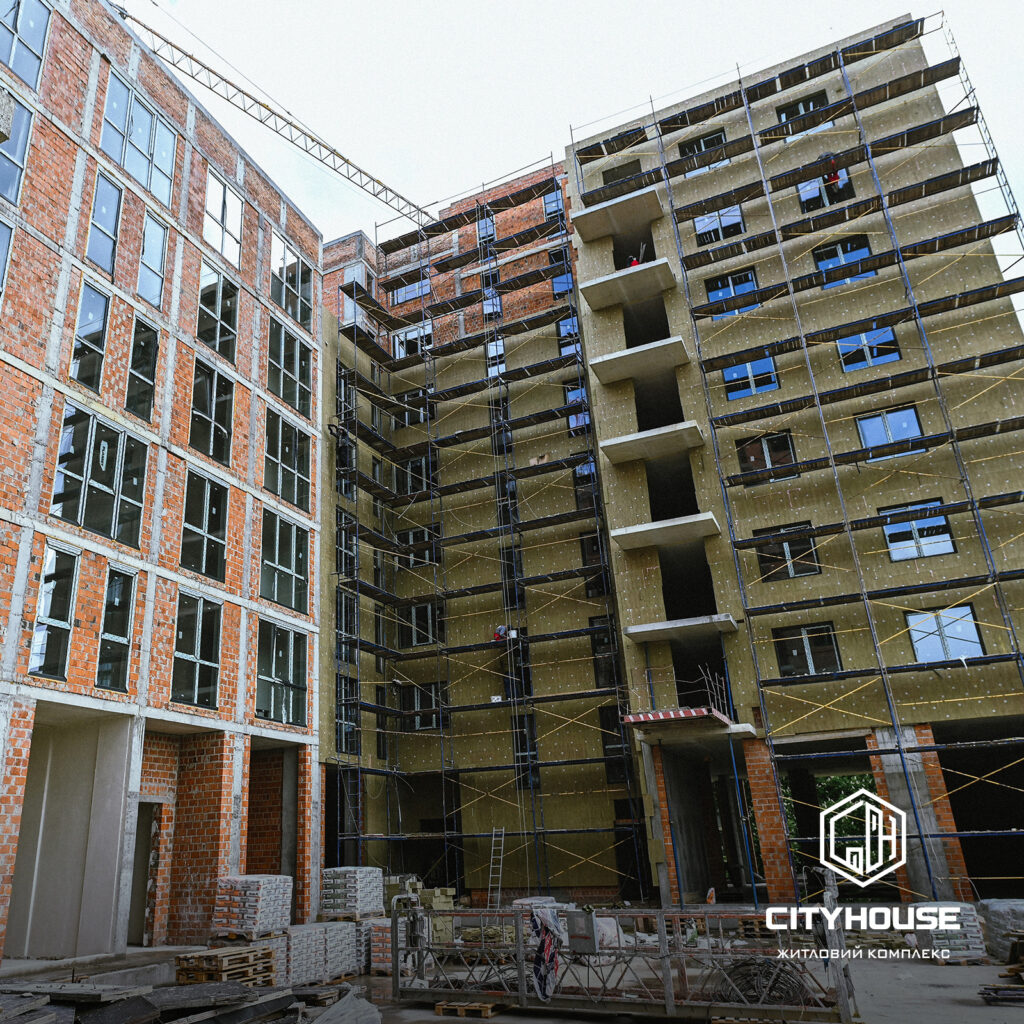 Хід будівництва жк city house Травень