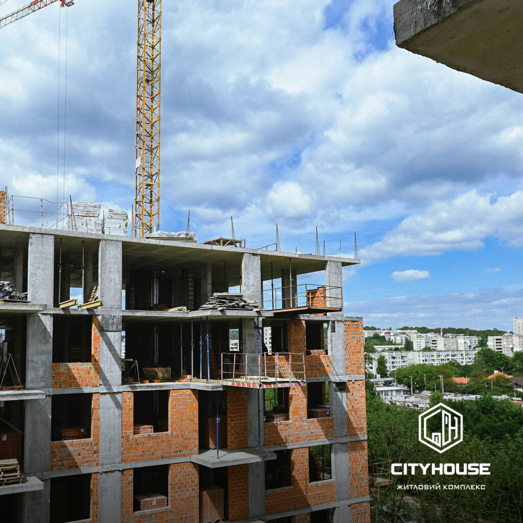 Травень хід будівництва жк city house