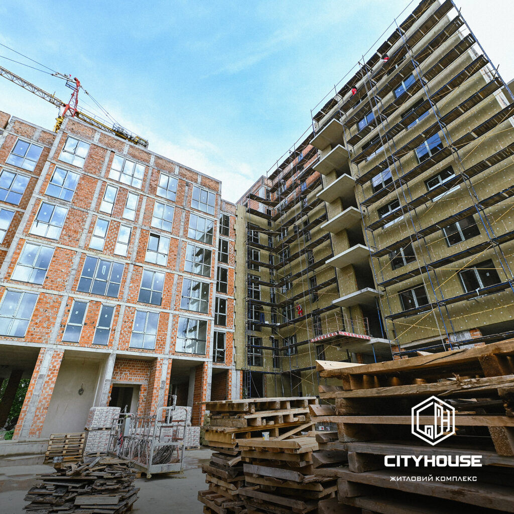 House city хід будівництва Травень 