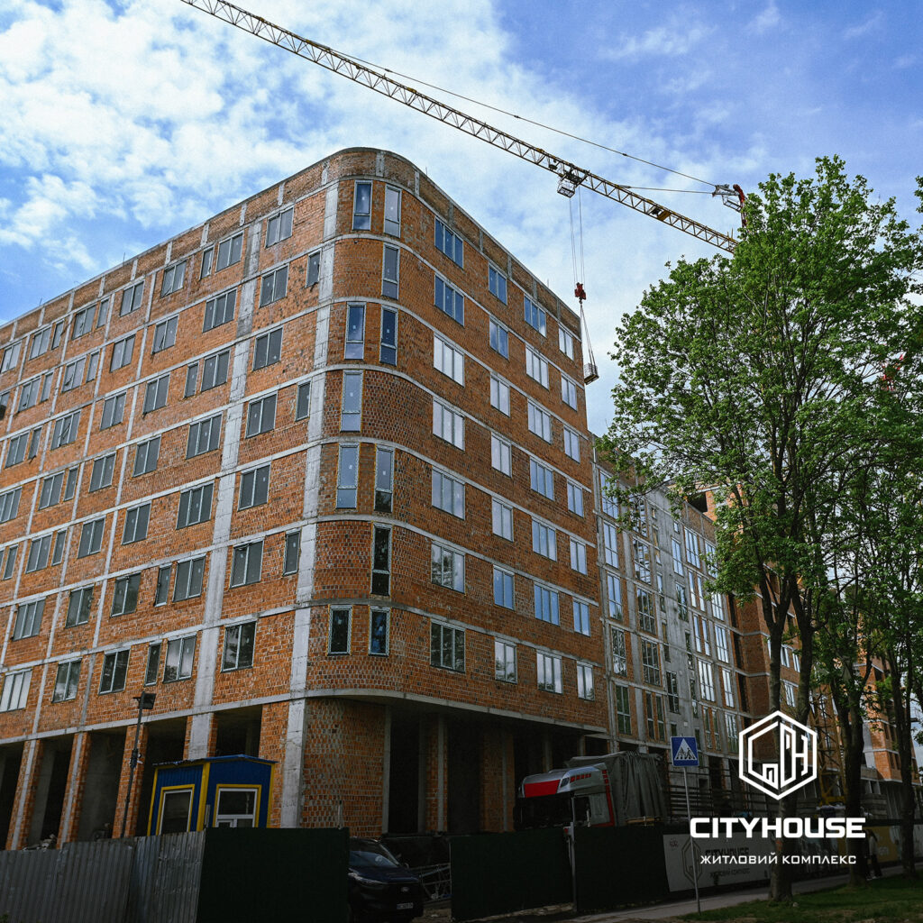 Хід будівництва житлового комплексу city house Травень