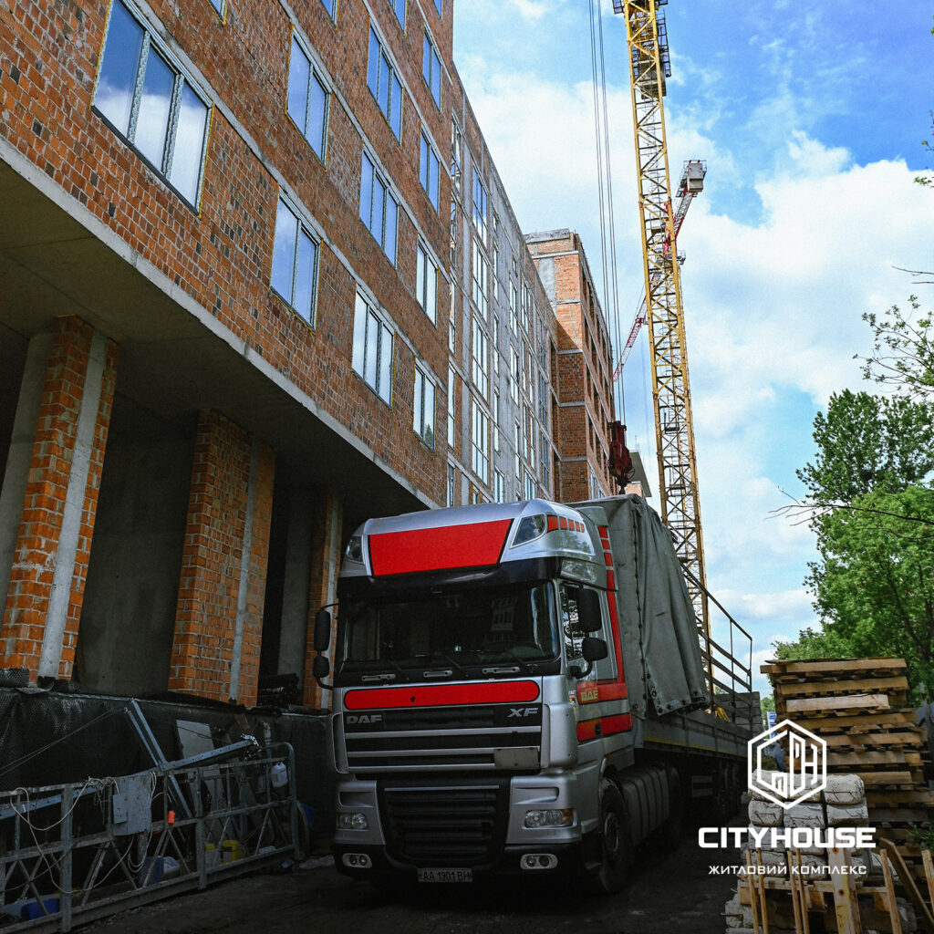 House city хід будівництва Травень 